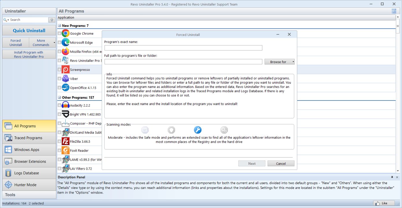Revo Uninstaller Pro: screenshot 6